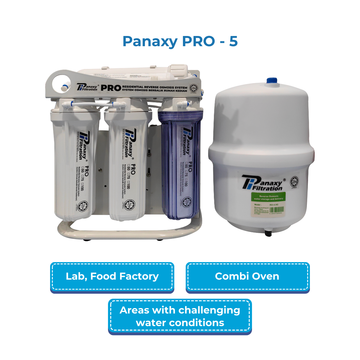 Panaxy PRO-50 Residential Reverse Osmosis System