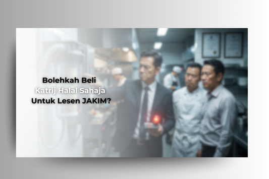 Kenapa Beli Satu Filter Sahaja Tak Menjamin Lesen Halal Restoran Anda