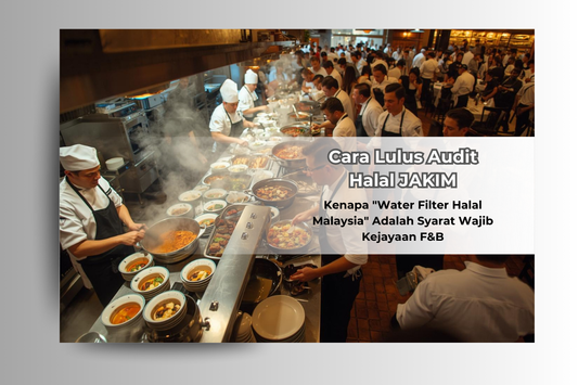 Cara Lulus Audit Halal JAKIM: Kenapa "Water Filter Halal Malaysia" Adalah Syarat Wajib Kejayaan F&B