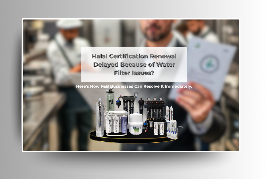 Halal Certification Renewal Stuck Due to Water Filter Issues?