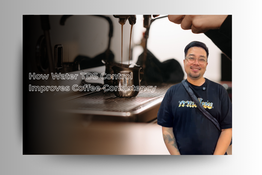 How Water TDS Control Improves Coffee Consistency