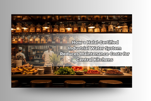 The ROI of Purity: How a Halal-Certified Industrial Water System Reduces Maintenance Costs for Central Kitchens