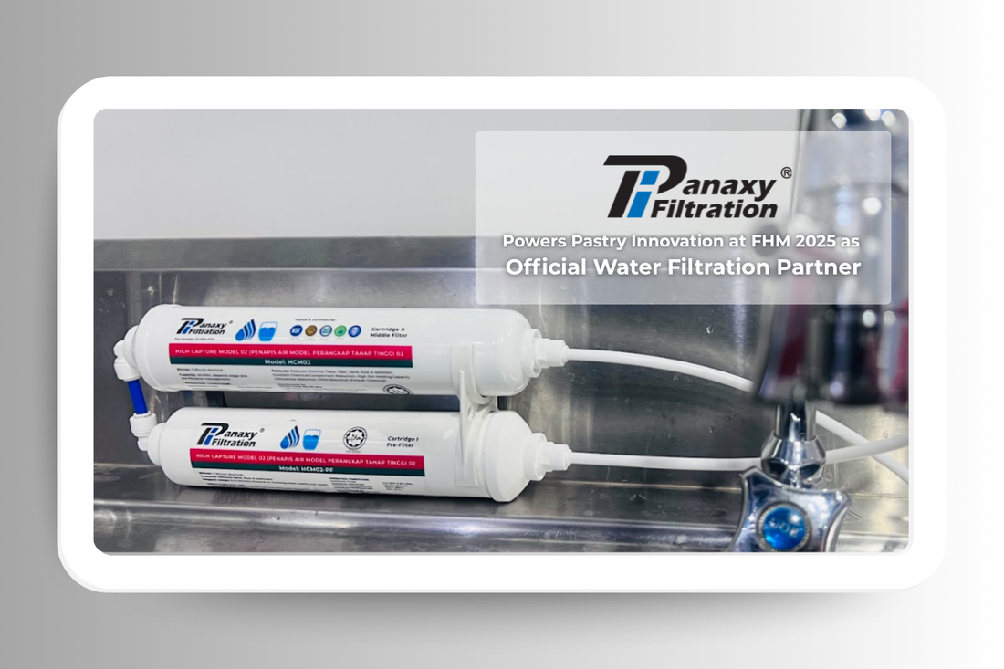 Panaxy Filtration® Powers Pastry Innovation at FHM 2025 as Official Water Filtration Partner
