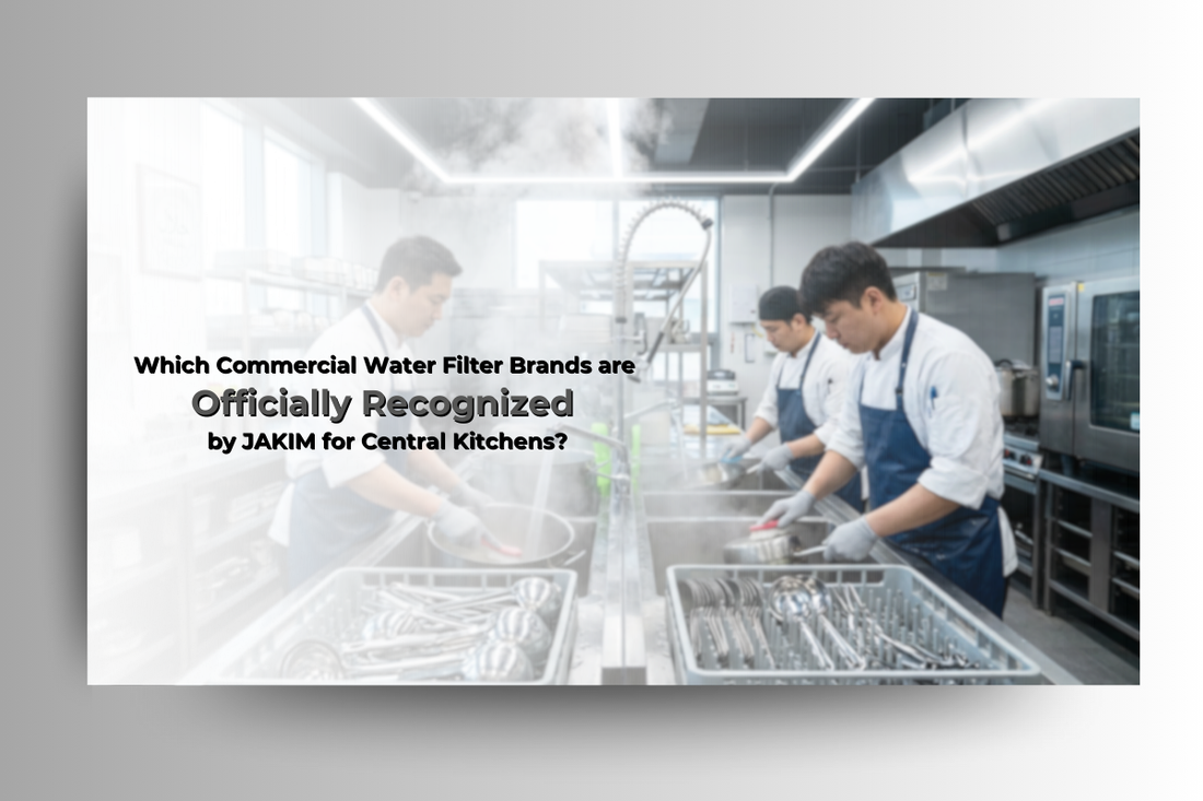 Which Commercial Water Filter Brands are Officially Recognized by JAKIM for Central Kitchens?