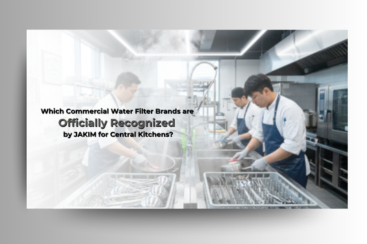 Which Commercial Water Filter Brands are Officially Recognized by JAKIM for Central Kitchens?
