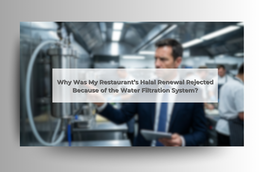 Why Was My Restaurant’s Halal Renewal Rejected Because of the Water Filtration System?